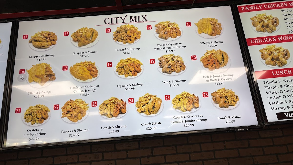 Sea City Fish And Chicken Menu - Image 4