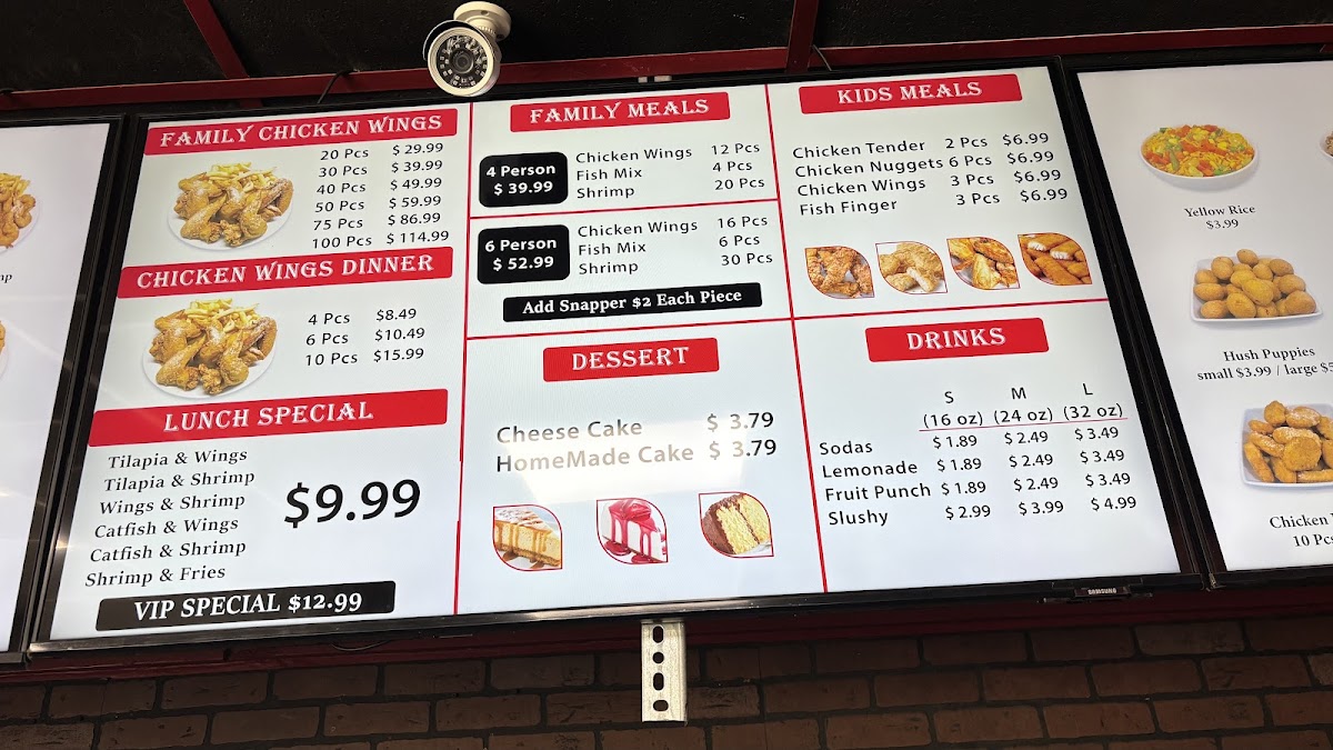 Sea City Fish And Chicken Menu - Image 5